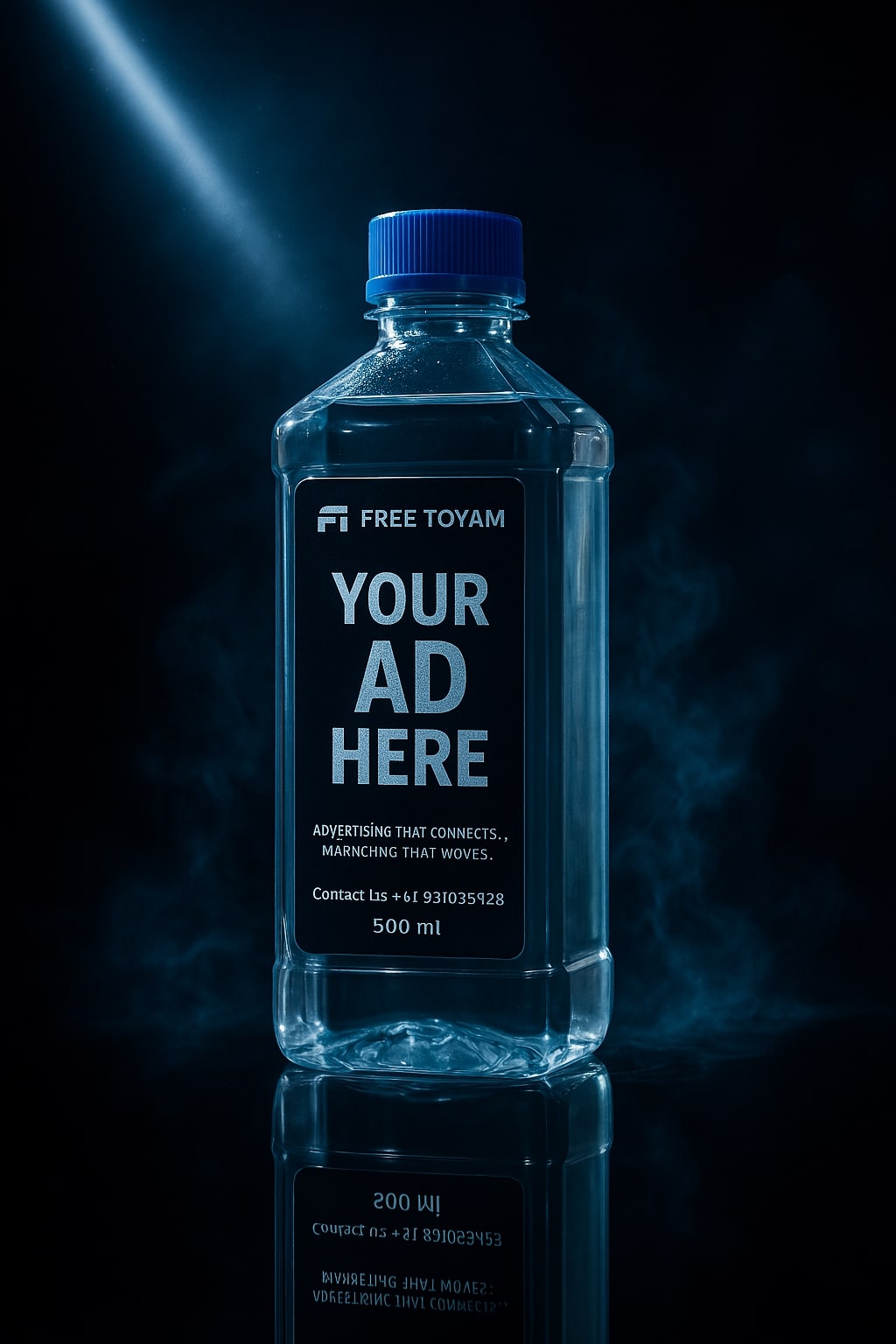 Standard PET Bottle Mockup